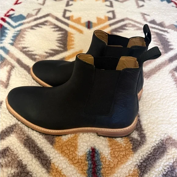 New in Box Nisolo Men’s Everday Chelsea Boot Black Leather Size 11.5 - Picture 2 of 10